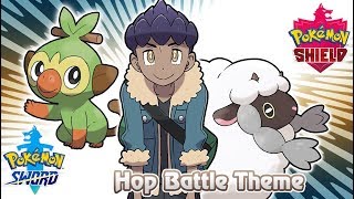 Pokémon Sword amp Shield  Hop Battle Music HQ [upl. by Duwe]