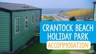 Crantock Beach Holiday Park Accommodation Cornwall [upl. by Azilanna]