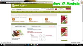 Come fare un ordine ONLINE con Yves Rocher [upl. by Erund492]