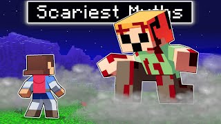 Testing Minecrafts SCARIEST MYTHS [upl. by Acissev]