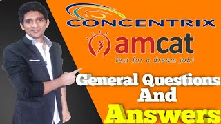 Concentrix AmCat Test Common Questions and Answers in Hindi  BPO Amcat test [upl. by Goerke]