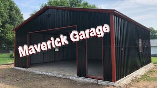 Maverick Garage 30x30 [upl. by Ateuqram48]