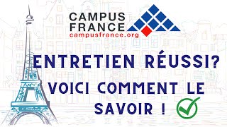 ENTRETIEN CAMPUS FRANCE Réussi  Voici Comment Le Savoir [upl. by Tades212]