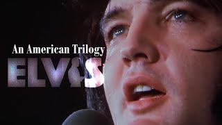 ELVIS PRESLEY  An American Trilogy New Edit Tribute 4K [upl. by Gnirps]