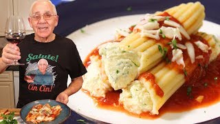 Stuffed Manicotti Recipe [upl. by Nivel502]