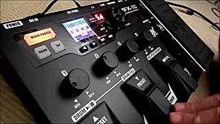 Nux MFX10 multi effects pedal Demo extensive review tutorial [upl. by Susette]