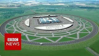 Will circular runways ever take off BBC News [upl. by Naltiac]