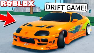 DRIFT PARADISE  First Impressions Review Epic Drifting Game Roblox [upl. by Negyam]