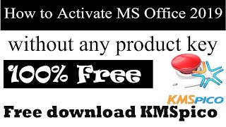 How to activate microsoft office professional plus 2019Microsoft Office Product KeyActivation Key [upl. by Suoirred]