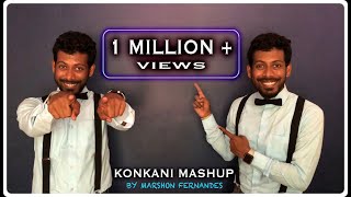 Konkani Mashup  All Time Konkani Hit Songs  One Beat 15 Songs  Famous Old Konkani Songs [upl. by Veljkov]