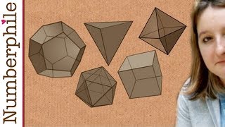 5 Platonic Solids  Numberphile [upl. by Imled]