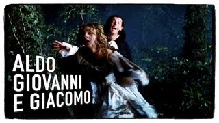 Il conte Dracula prima parte  Tre uomini e una gamba di Aldo Giovanni e Giacomo [upl. by Goldwin]