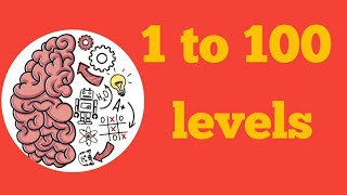 Brain test level 1 to 100 walkthrough [upl. by Aiselad]