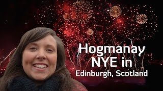 Hogmanay New Years Eve Celebrations in Edinburgh Scotland [upl. by Annahc]