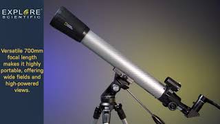 National Geographic 70mm telescope [upl. by Ahsatan]