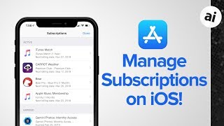 Quick Tip How To Manage Subscriptions on iOS [upl. by Fry]