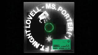 NOT  MS PORTER feat Night Lovell Official Audio [upl. by Sheeran813]