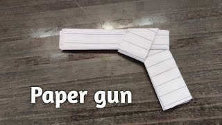 How to make a paper gun  Paper gun [upl. by Adaval]