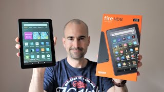 Amazon Fire HD 8 2020  Budget Tablet Unboxing amp Tour [upl. by Aileahcim]