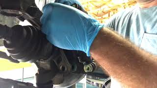 How To Replace Brakes and Rotors Chevy Aveo [upl. by Winnah]