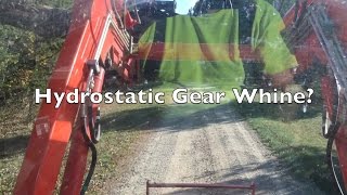 Hydrostatic Transmission HST Gear Whine [upl. by Goldner668]