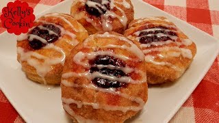 Air Fried Cinnamon Jelly DonutsBiscuits Easy Cooks Essentials [upl. by Dymphia]