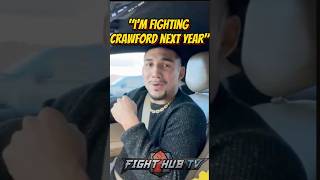 BREAKING Teofimo Lopez ANNOUNCES plans to fight Bud CRAWFORD 2025 [upl. by Atilrac]