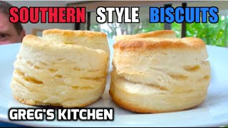 HOW TO MAKE BISCUITS  3 Ingredients  Gregs Kitchen [upl. by Amador]