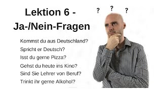 Deutschkurs A11 Lektion 6 JaNeinFragen [upl. by Itnava]