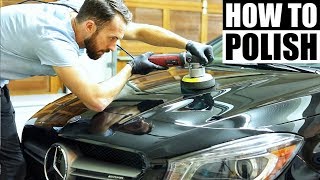 How To Polish A Car For Beginners  Remove Swirls and Scratches  Car Polish [upl. by Hallsy]