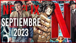 Estrenos Netflix Septiembre 2023  Top Cinema [upl. by Atsugua]