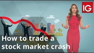 How to trade a stock market crash  How to trade with IG [upl. by Nnylecyoj]