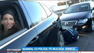 Neamţ Un poliţist a fost călcat cu maşina pe picior de o şoferiţă nervoasă [upl. by Michella]