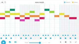 Chrome Music Lab Song Maker tutorial for primary [upl. by Esilehc657]