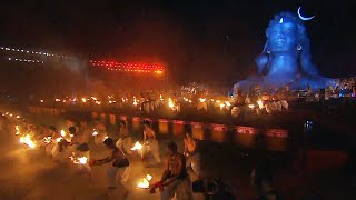 Maha Aarti Adiyogi  MindBlowing  Maha Shivaratri Celebrations 2021 [upl. by Goss]