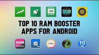 10 Best RAM Booster Apps For Android [upl. by Kenway60]