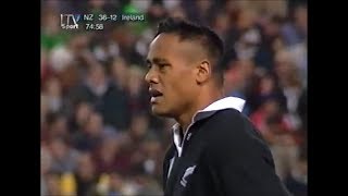 Jonah Lomu creates carnage vs British Isles at RWC 1995 [upl. by Olimpia685]