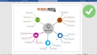 Mapa mental en Word [upl. by Gaye36]