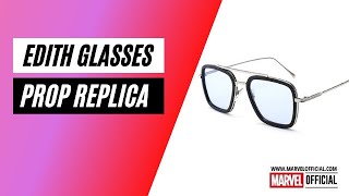 Tony Stark Edith Glasses Prop Replica [upl. by Suvart]