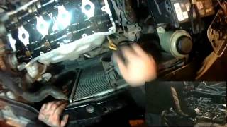 Chevy aveo valve cover gasket replacement [upl. by Ahgiela773]