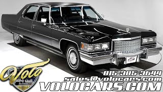 1976 Cadillac Brougham for sale at Volo Auto Museum V18786 [upl. by Licec983]