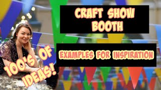 Craft Fair Booth Examples vendor table ideas craft show ideas tips and tricks [upl. by Debera51]