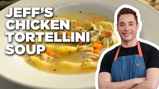 How to Make Jeff’s Chicken Tortellini Soup  The Kitchen  Food Network [upl. by Rosenberger]