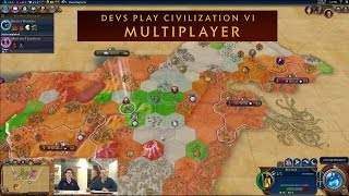 CIVILIZATION VI  Devs Play Multiplayer [upl. by Behrens]