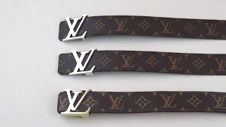 HOW TO SPOT A FAKE LOUIS VUITTON BELT  Real vs Replica LV Belt Review Guide [upl. by Gehlbach]