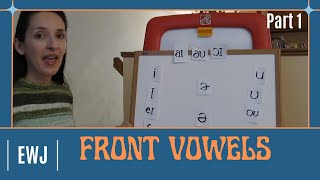 Pronunciation of English Vowel Sounds  Front Vowels Part 1 [upl. by Deach]