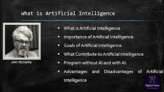 What is Artificial intelligenceAI Goals amp Importance of AI  Advantages and Disadvantages of AI [upl. by Quita]