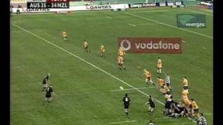 quotThe Greatest Game of Rugby Ever Playedquot  Wallabies Vs All Blacks Sydney 2000 [upl. by Isacco]