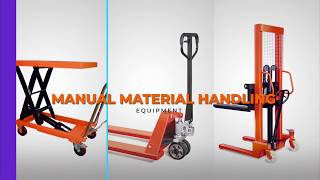 Manual Material Handling Equipment  CUMI Lift [upl. by Platus]