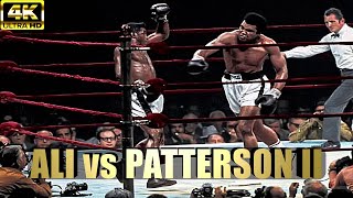 Muhammad Ali vs Floyd Patterson II  KNOCKOUT Boxing Highlights  4K Ultra HD [upl. by Pohsib]